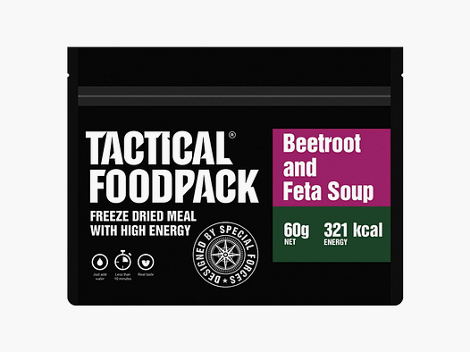 Tactical Foodpack Rote-Beete-Suppe mit Feta