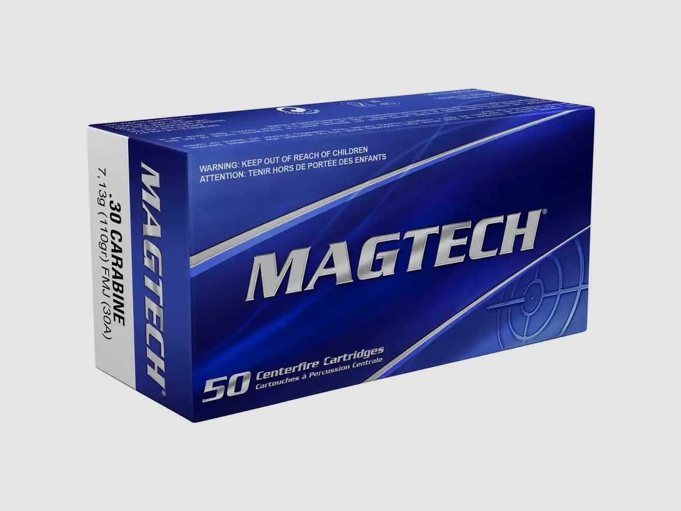 Magtech FMJ 110grs at 50 .30 Carbine