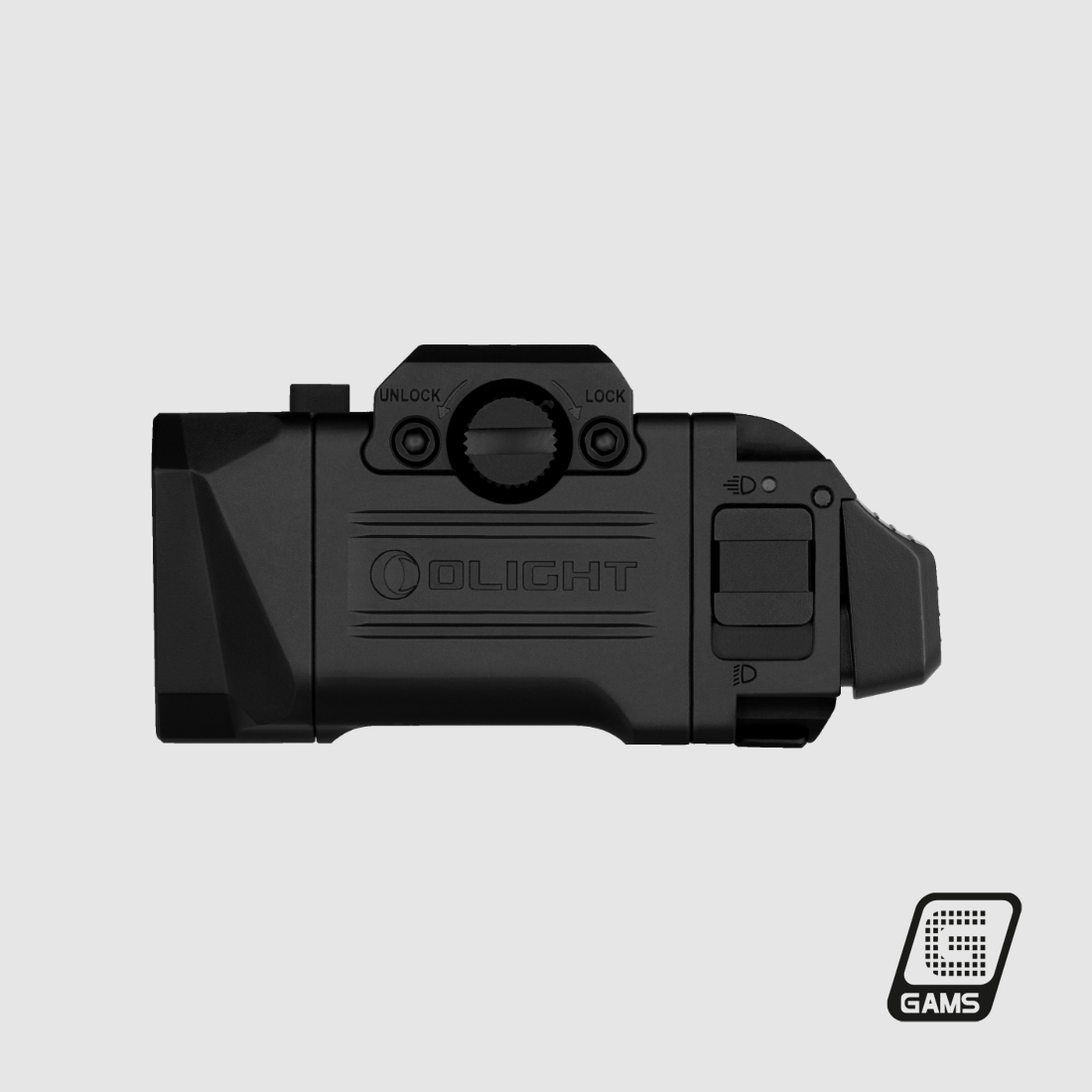 Tactische zaklamp voor wapen – OLIGHT PL X, afbeelding 5 van 12