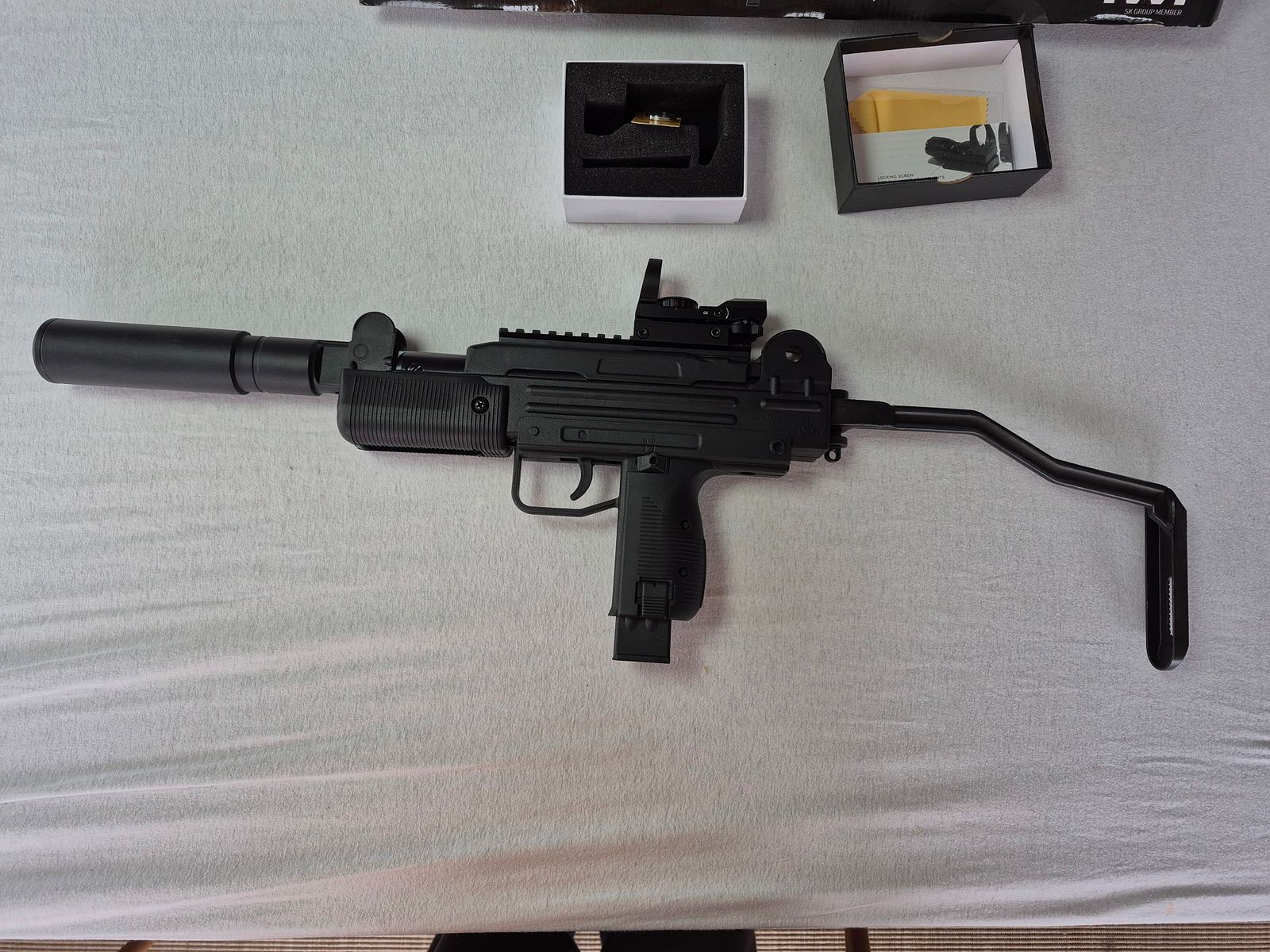 IWI Mini UZI 4,5mm neuwertig mit Garantie Knicklauf