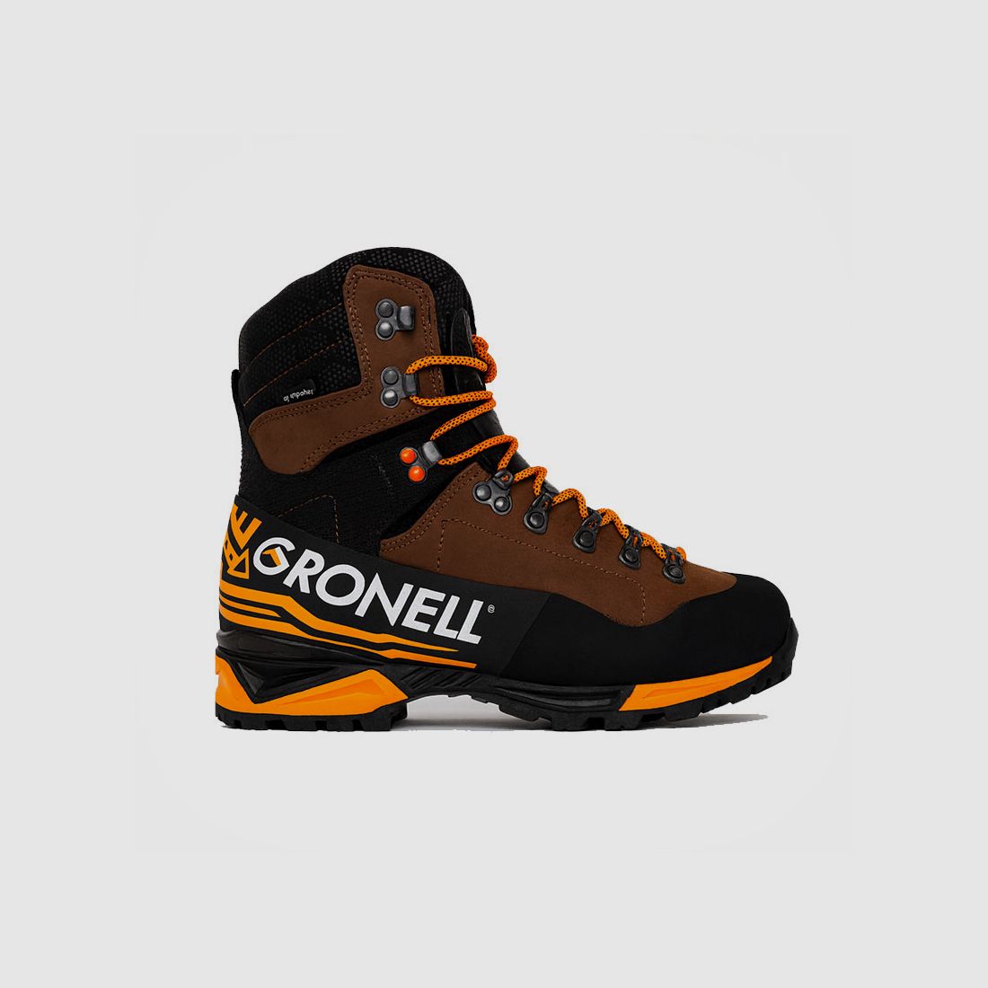 BOOTS – GRONELL – KINETICS Nubuck Brown – H-Dry