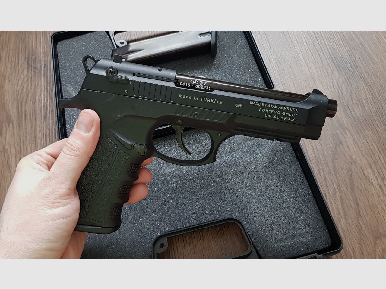 Zoraki 918 Schwarz  PTB 965