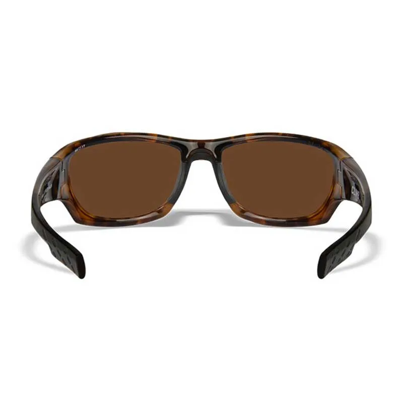 Wiley X CLIMB Captivate Bronze Mirror Gloss Tortoise Frame-bril, afbeelding 5 van 7