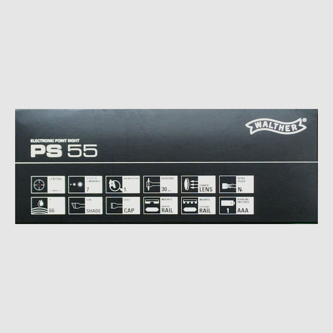 Walther	 Leuchtpunktzielgerät   Point Sight PS 55