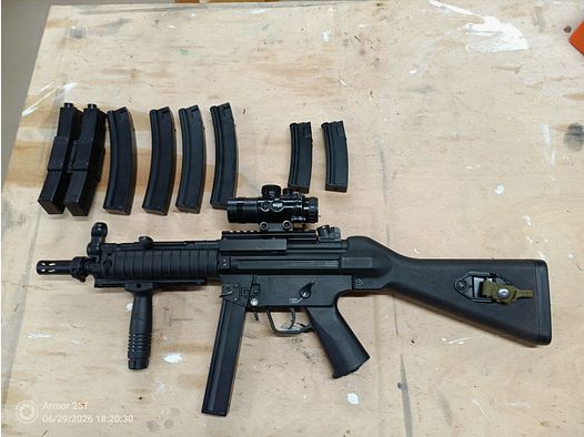Airsoft MP5 cyma métal (Tuning)