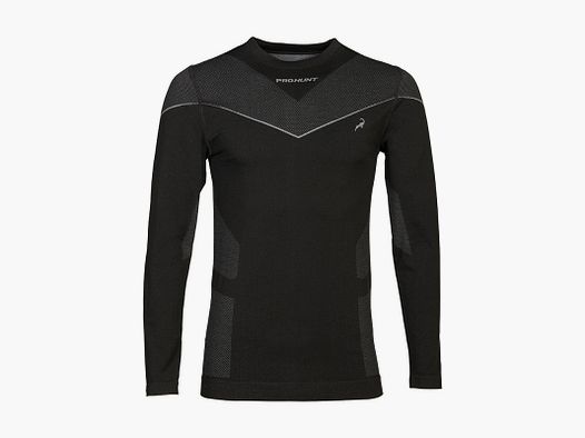 T-SHIRT PROHUNT THERMIQUE LANGARM SCHWARZ