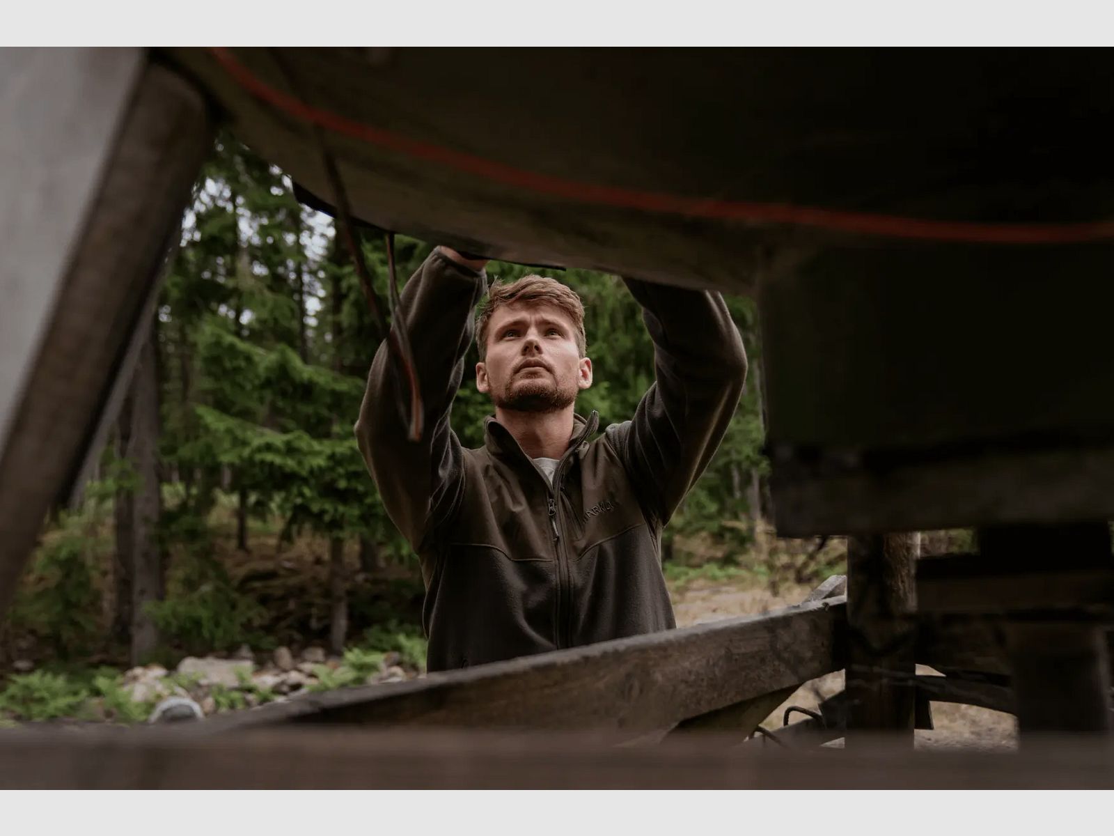 Giacca in pile Härkila Fjell