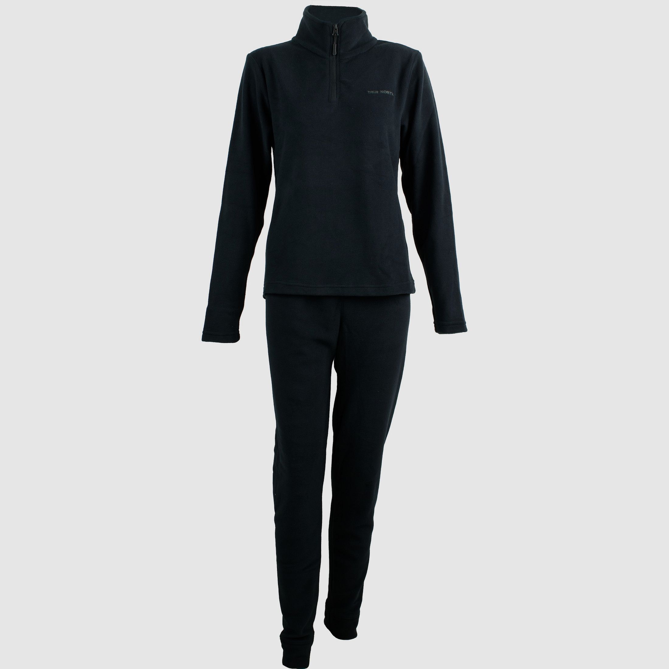 True North Women's Fleece Set Black XL