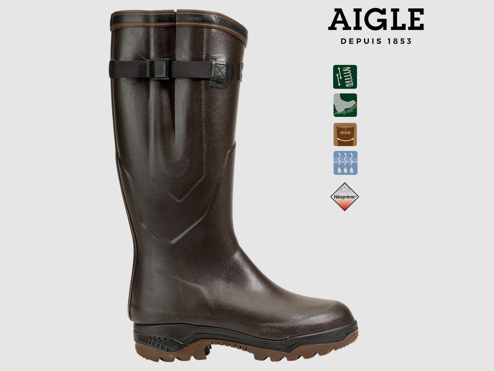 AIGLE PARCOURS® 2 Iso marron