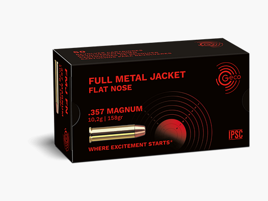 Geco FMJ 158gr. .357 Magnum (50stuks)