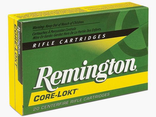Büchsenmunition REMINGTON CORE-LOKT – 30-30 – 150 gr