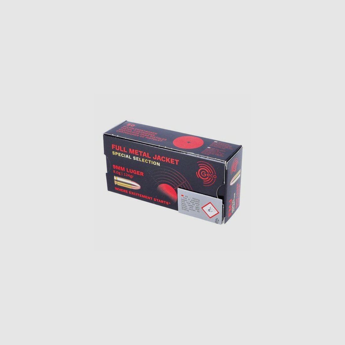 GECO 9mm Luger 8,0g/124gr Special Selection