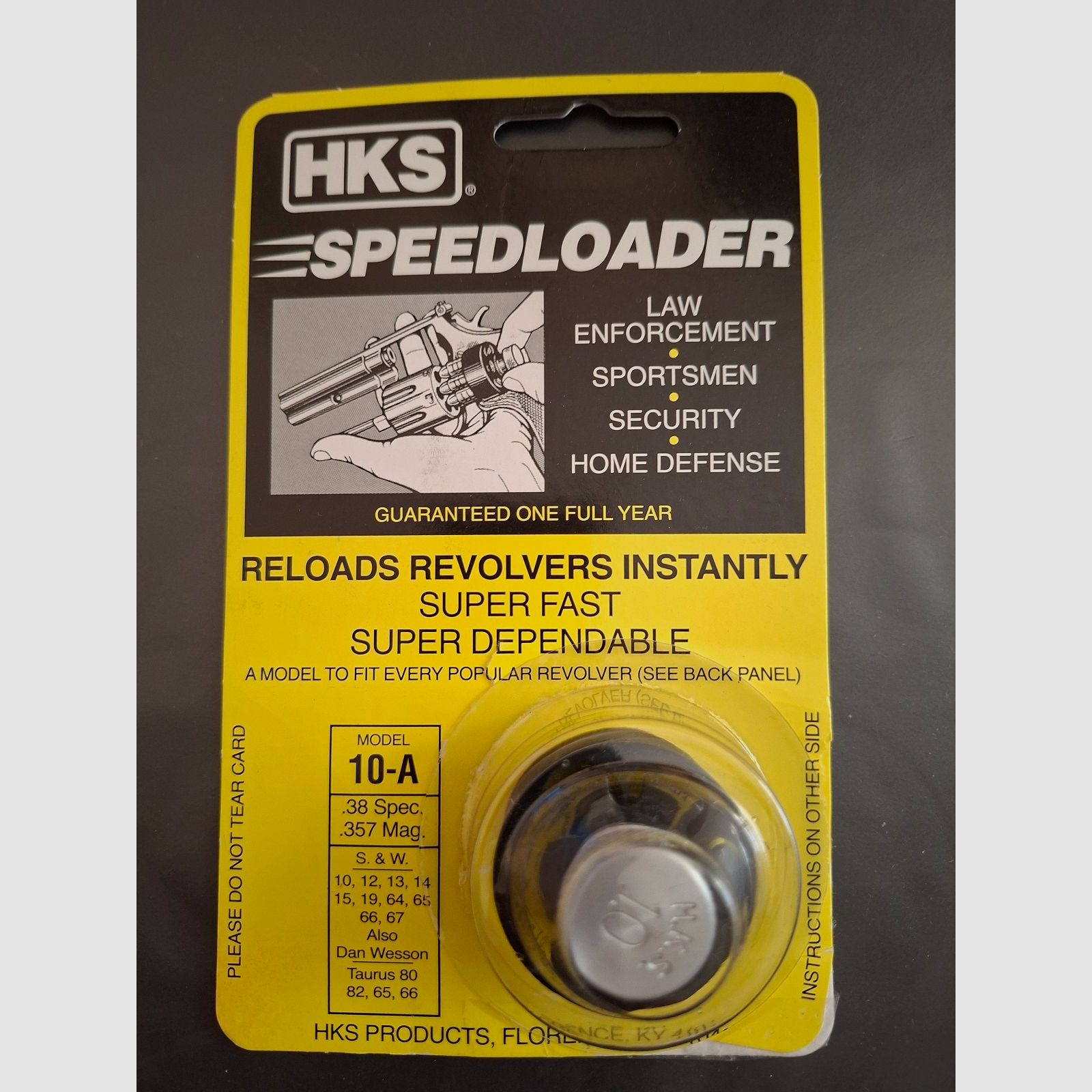 HKS  Speedloader 10 A S&W, Weihrauch HW 357 Hunter, Bild 1 von 3