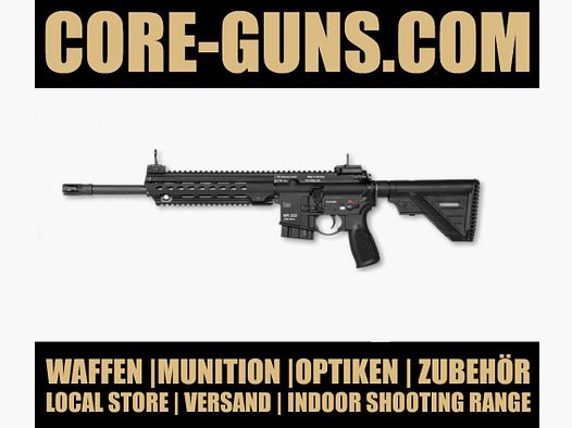 Heckler & Koch HK MR308 Selbstladebüchse MR 308 A3 schwarz Kaliber 308Win 16,5 Heckler & Koch - sofort verfügbar UVP: 4031€