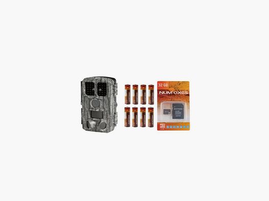 PACK PIE1076 1 Wildkamera PIE1076 + 8 AA-Batterien + 1 32 GB Speicherkarte