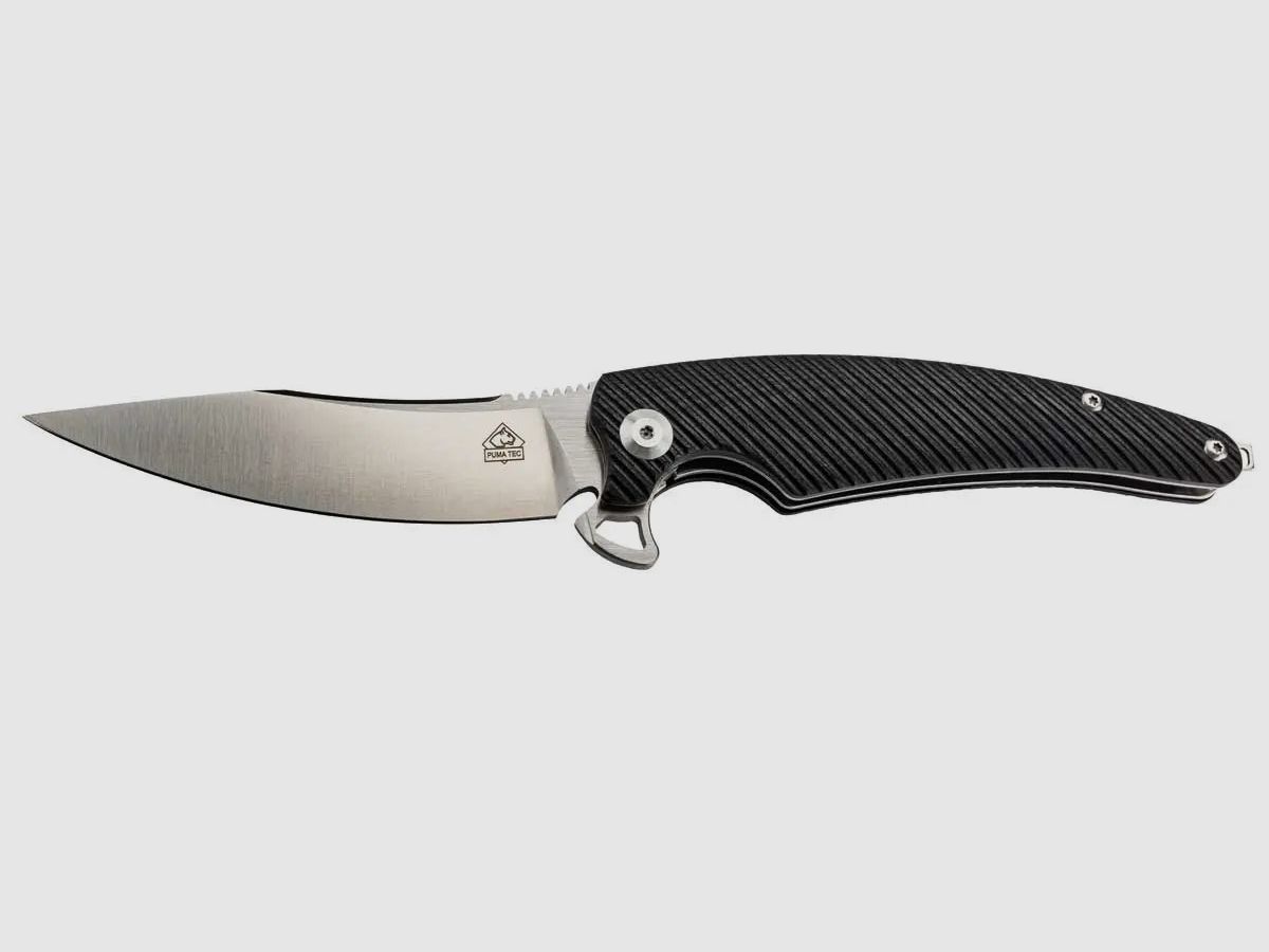 PUMA TEC Nóż Składany, G10 z Klipsem