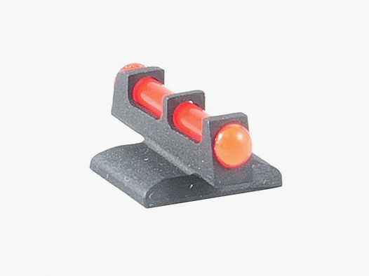 NOVAK FIBER OPTIC FRONT SIGHT, RED, .180″ HIGH, FITS COLT 1911
