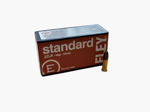 ELEY STANDARD KK-PATRONEN - .22LR - 40GRS.- 50 SCHUSS