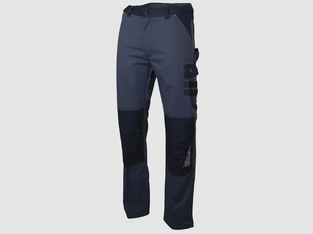 Pantalones de trabajo LMA multipocket gris y negro 38 a 60, imagen 2 de 17
