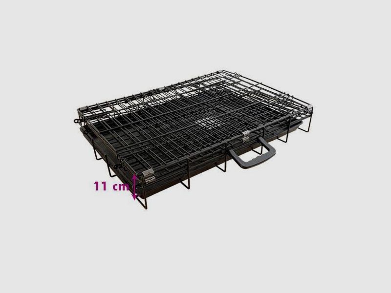 Cage métallique L62xL44xH52 CM Bande en plastique, image 5 sur 6