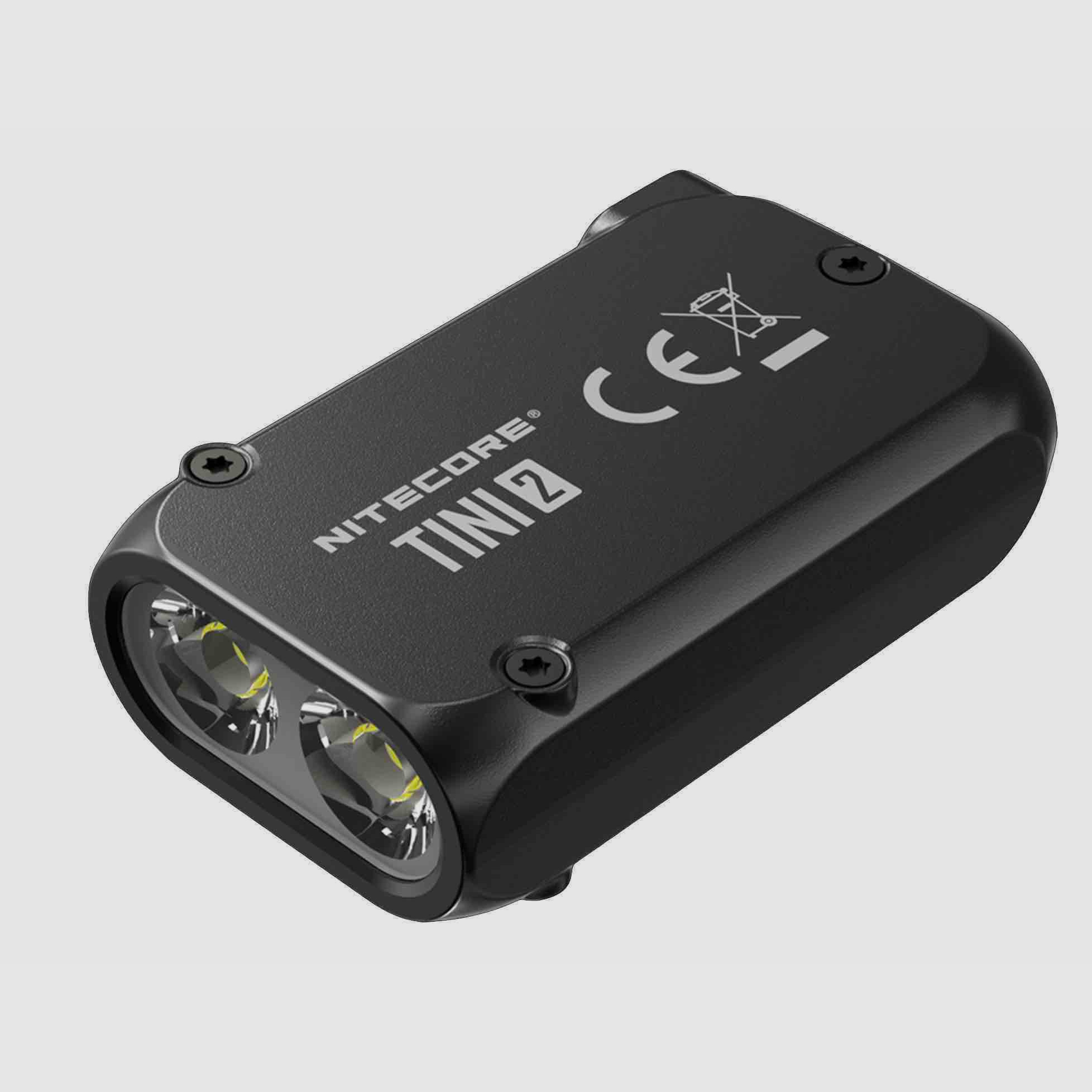 Nitecore TINI2 schwarz LED Taschenlampe 500 Lumen