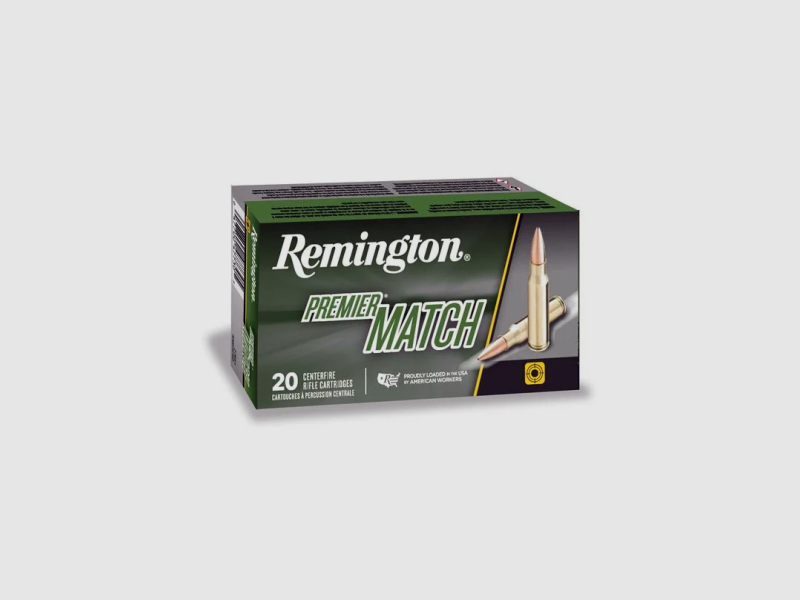 Remington Büchsenmunition 6,5 mm Creedmoor 9,10 g / 140 gr MatchKing Open Tip Match Premier Match