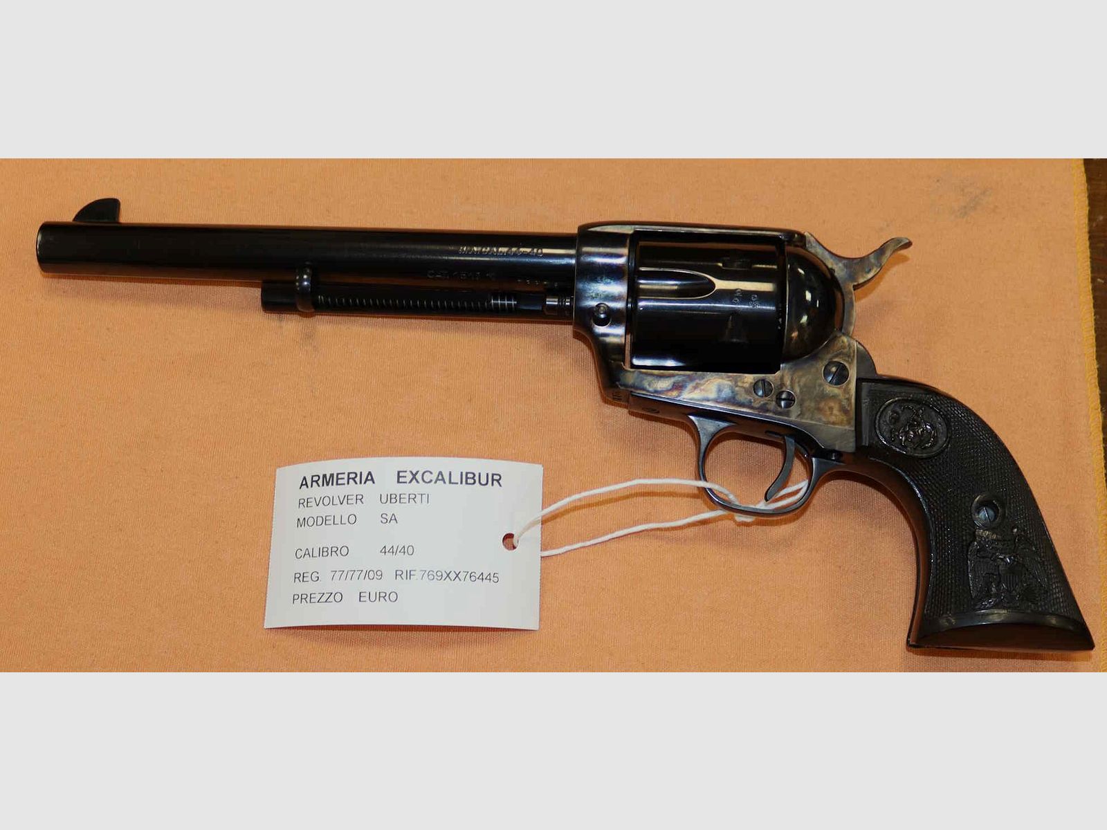 Revolver Uberti Modell 1873 Cattleman SA Quick Draw Kaliber 44/40 Sportiv, Bild 1 von 12