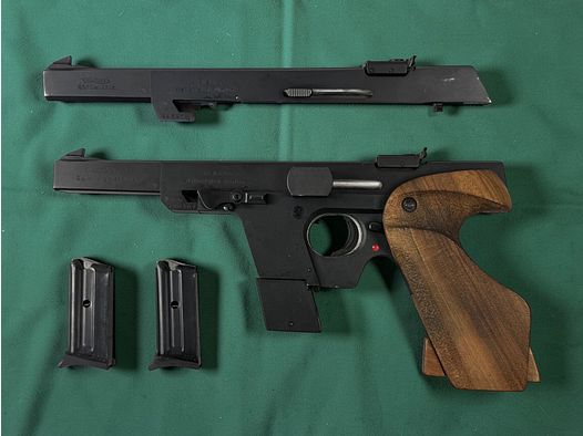 Pistola sportiva Walther GSP cal. .32 S&W inclusa sistema intercambiabile cal. .22lr