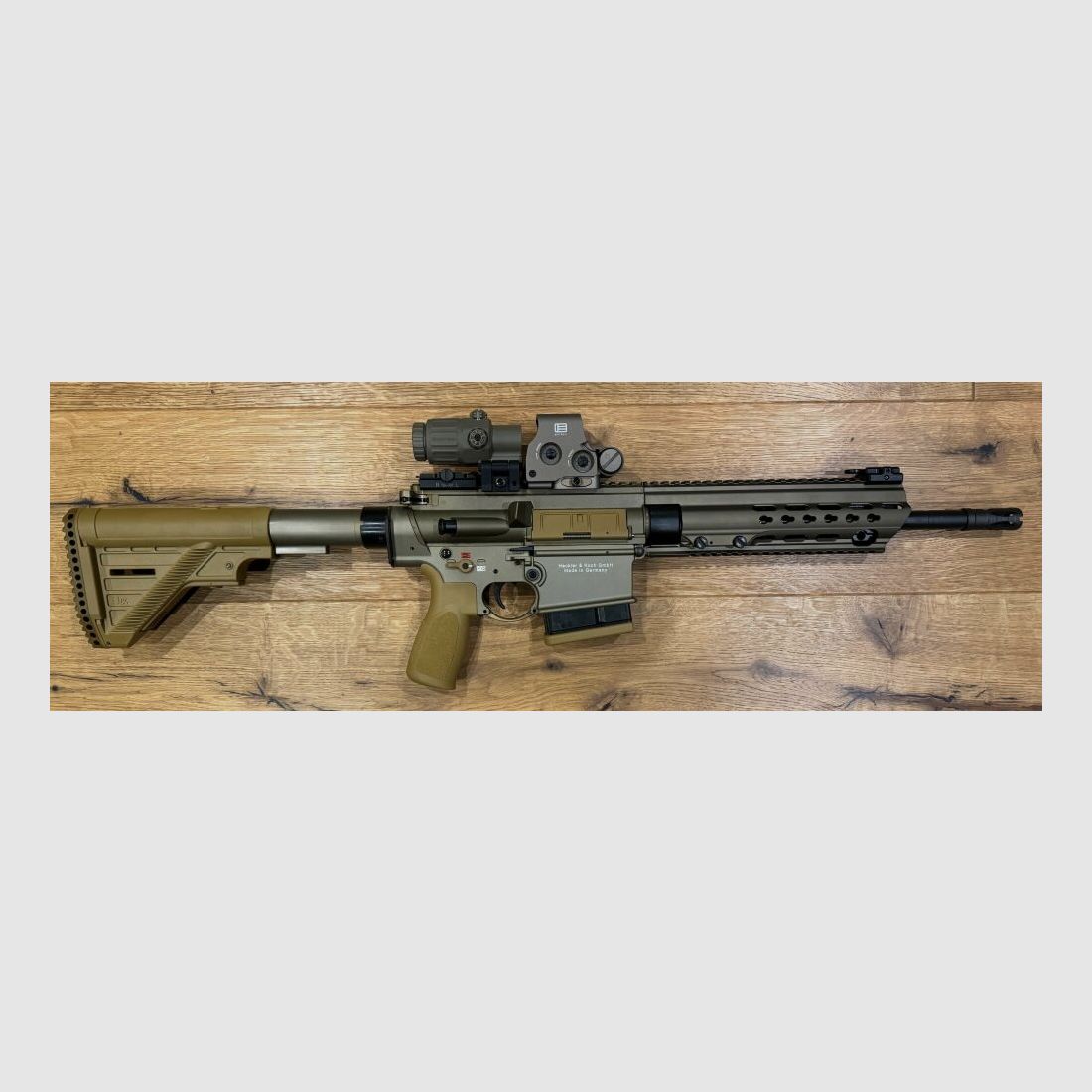 Heckler und Koch	 MR308 A3 Slimline 13" sandfarben