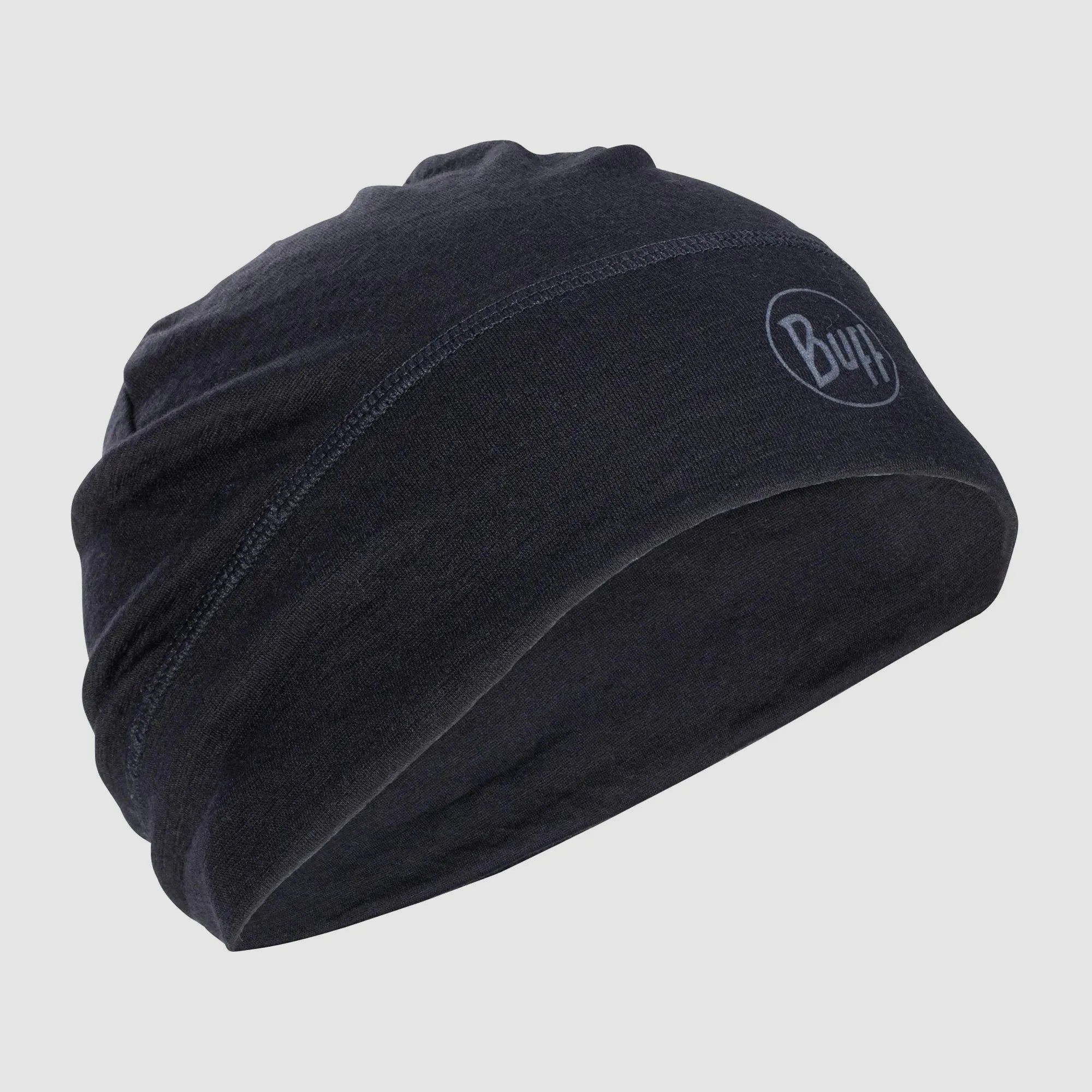 Buff Buff Mütze Merino Lightweight solid black