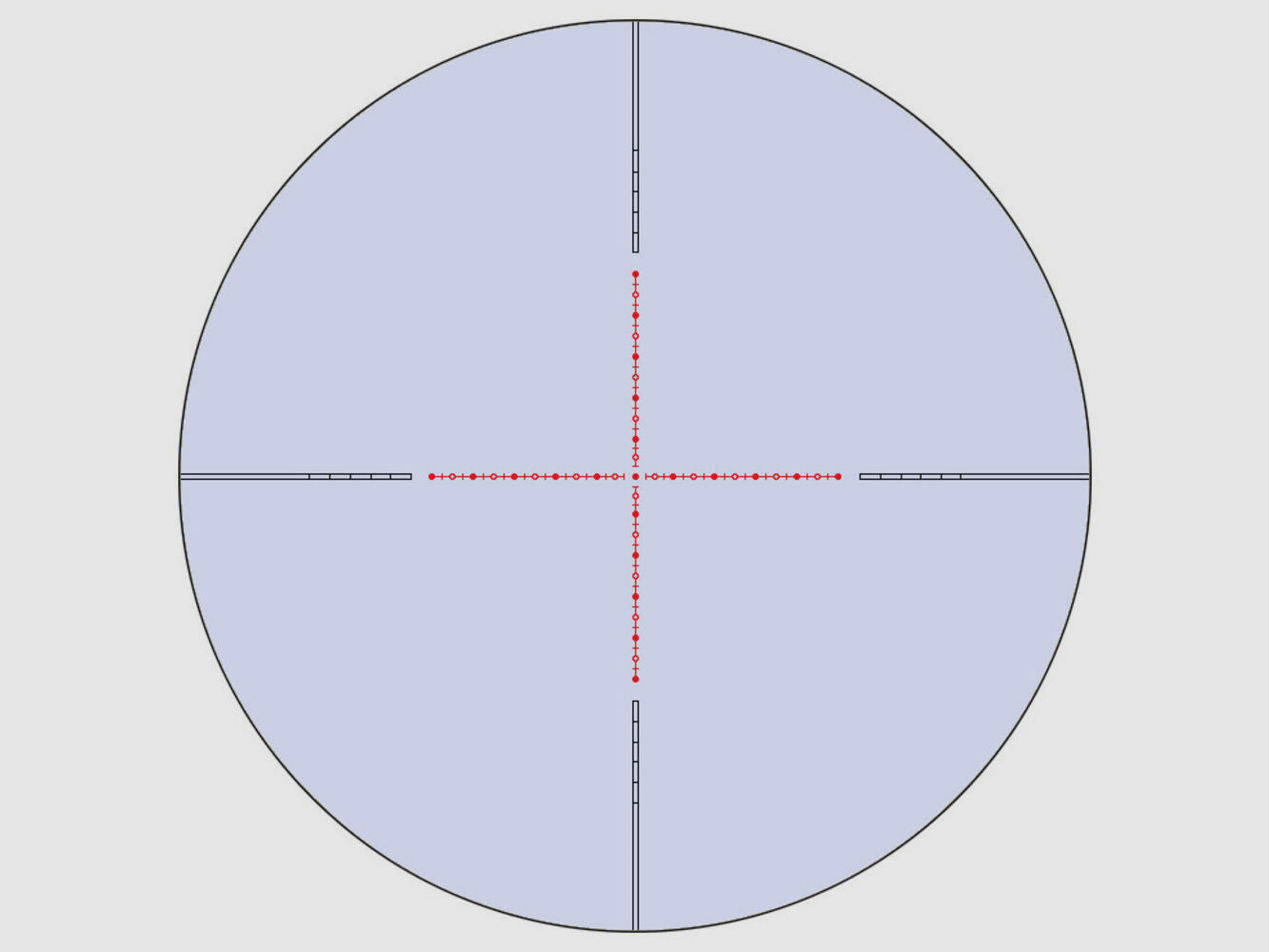 Konus ABSOLUTE - 5-40x56 Abs. 1/2 Mil-Dot bel.