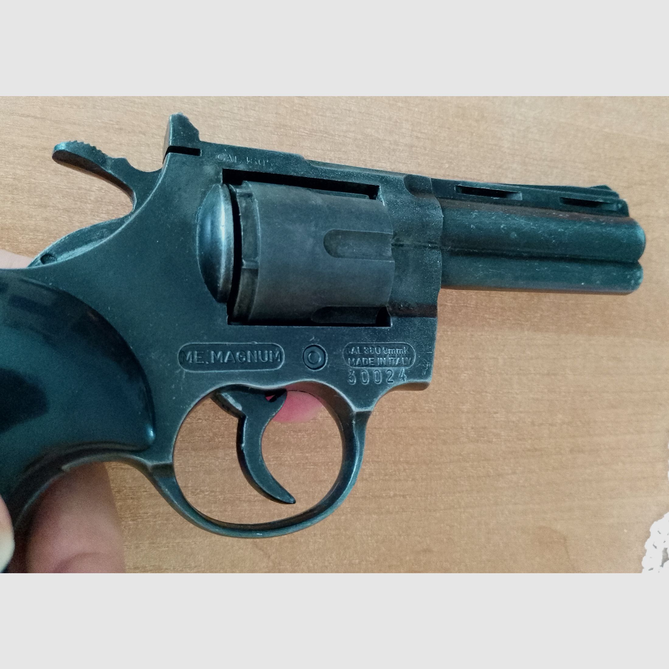 Cuno Melcher ME Magnum im Kal. 9 mm R. Knall im PTB 438