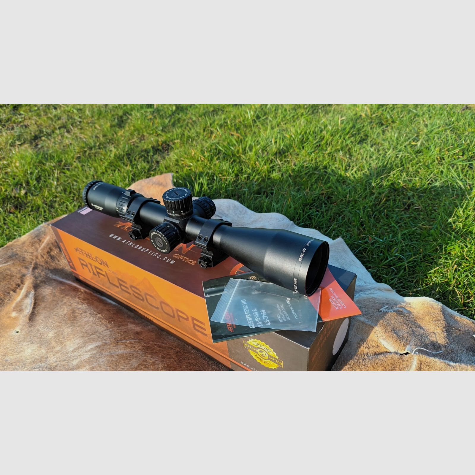 Zielfernrohr Athlon Ares BTR HD 2.5-15x50 MIL Gen3 Neuwertig