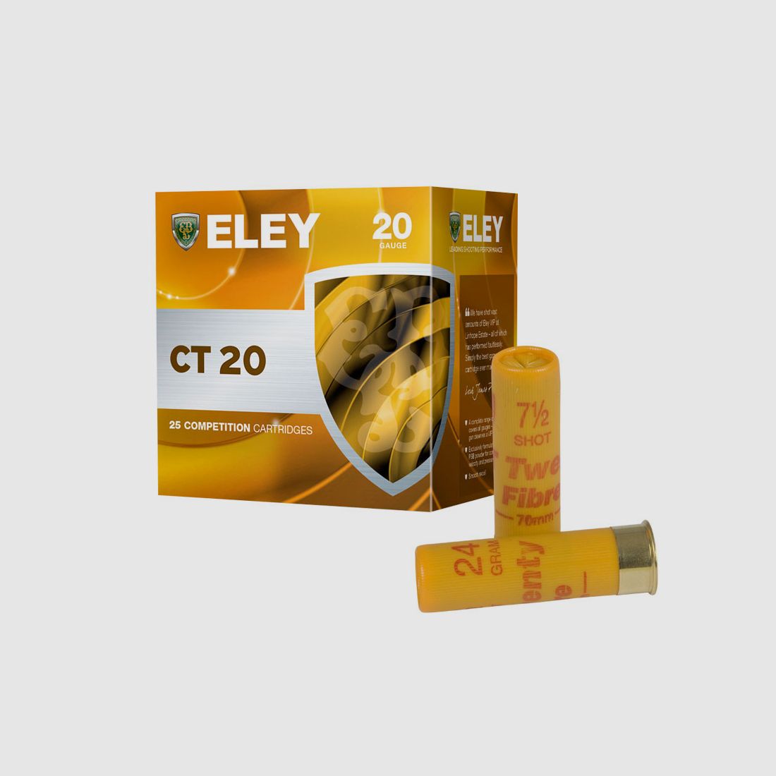 Eley .20 CT .20/70 24g 25 cartouches
