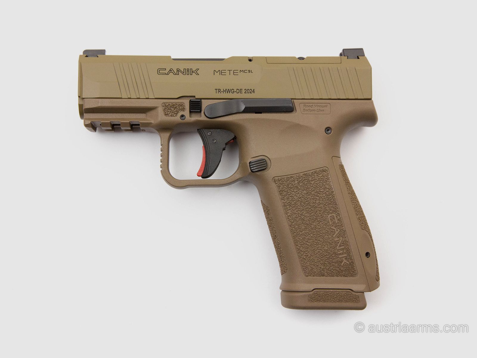CANIK MC9 L Mete Optics Ready, Color Desert Sand, 9 x 19 mm, image 1 of 6