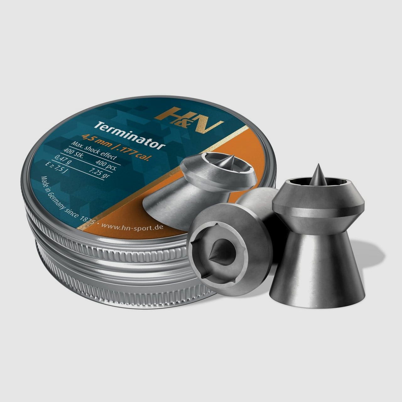 H&N Terminator Diabolo 4,5 mm - 400 szt.