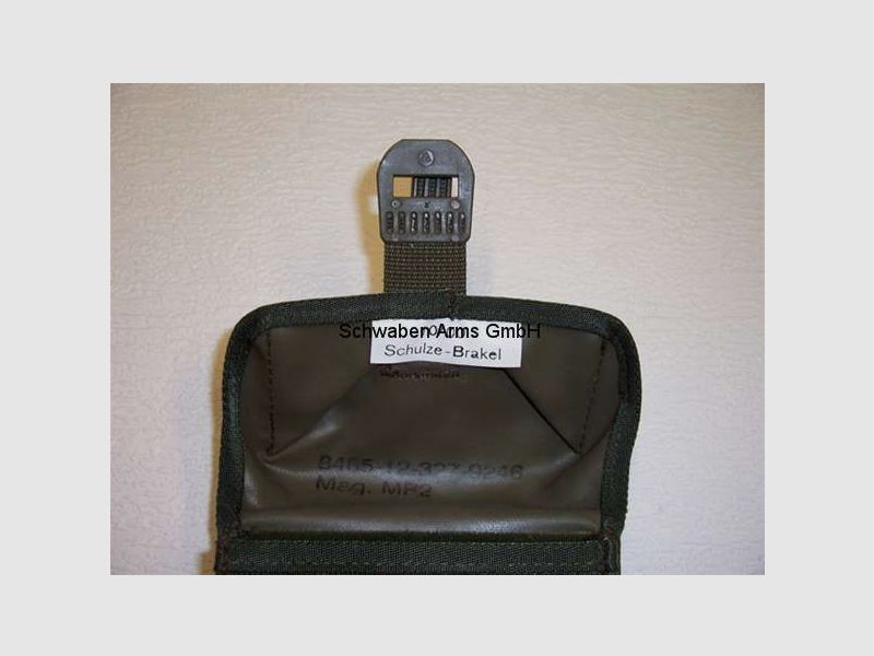 UZI - Originale Bundeswehr BW Flecktarn/Tarnfleck/Camouflage UZI Tasche per caricatori