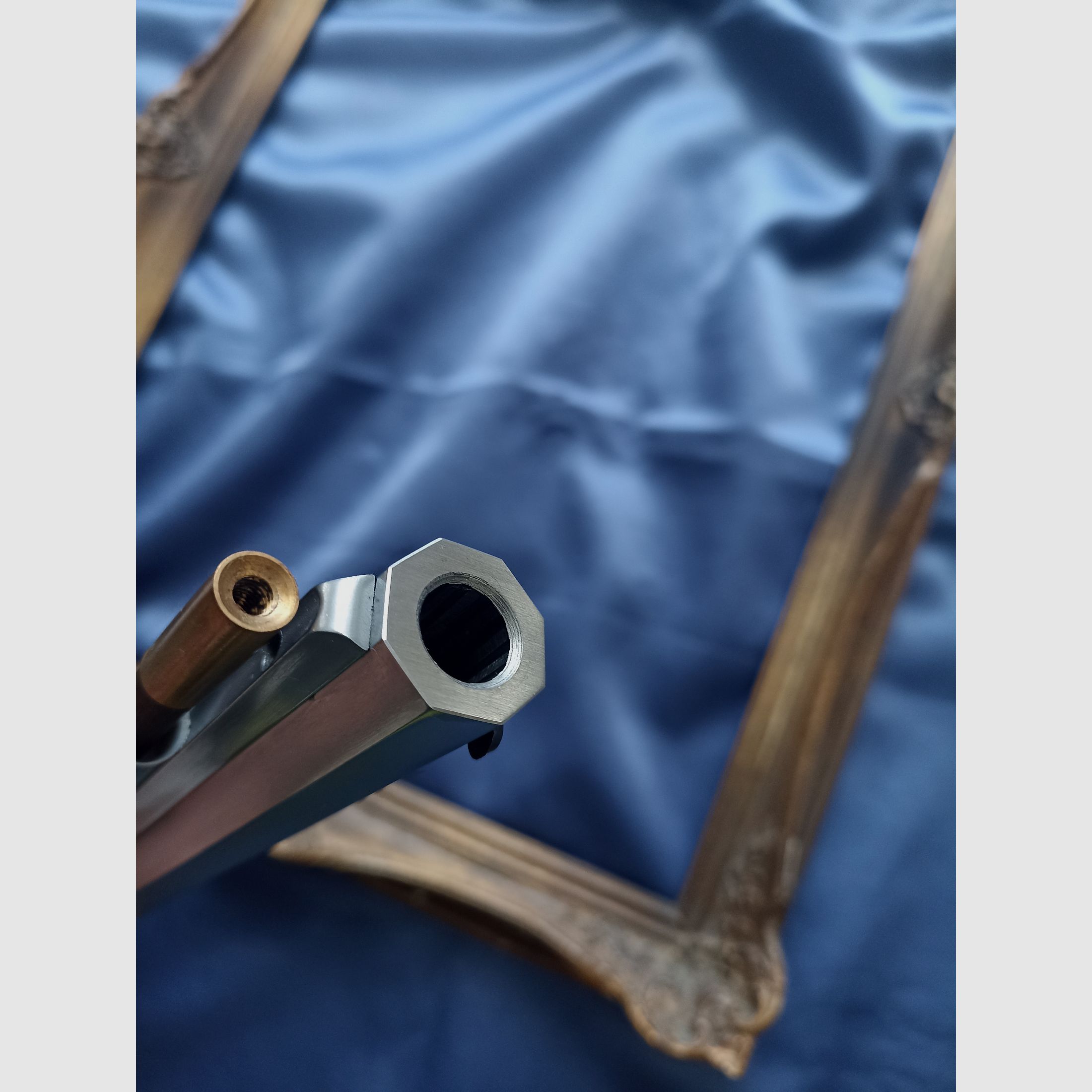 Charles Moore Steinschlosspistole Kal. .45 Perdersoli pistolet z lufą przednią