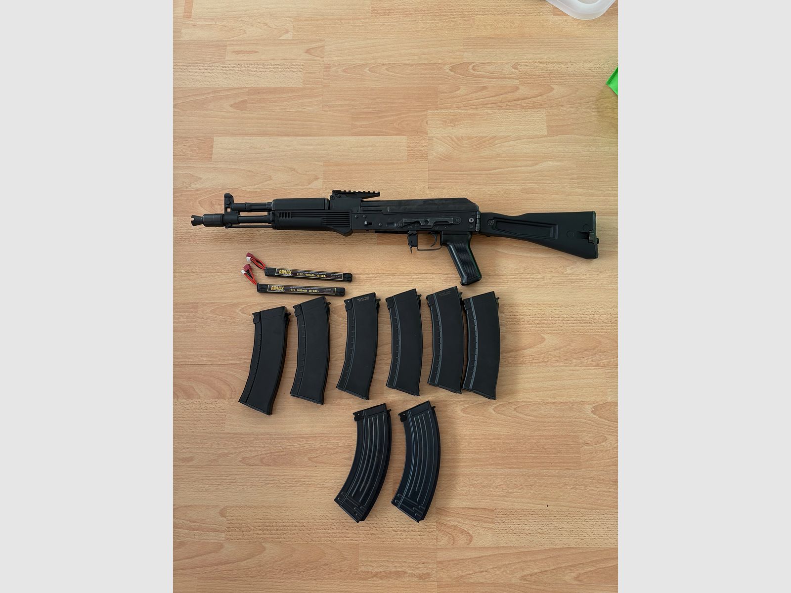 E&L AK 105 S-AEG Airsoft Waffe neuwertig 