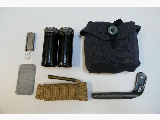 Waffenfabrik Bern Putzzeug/Putzset für Schweizer Gewehre und Karabiner K31