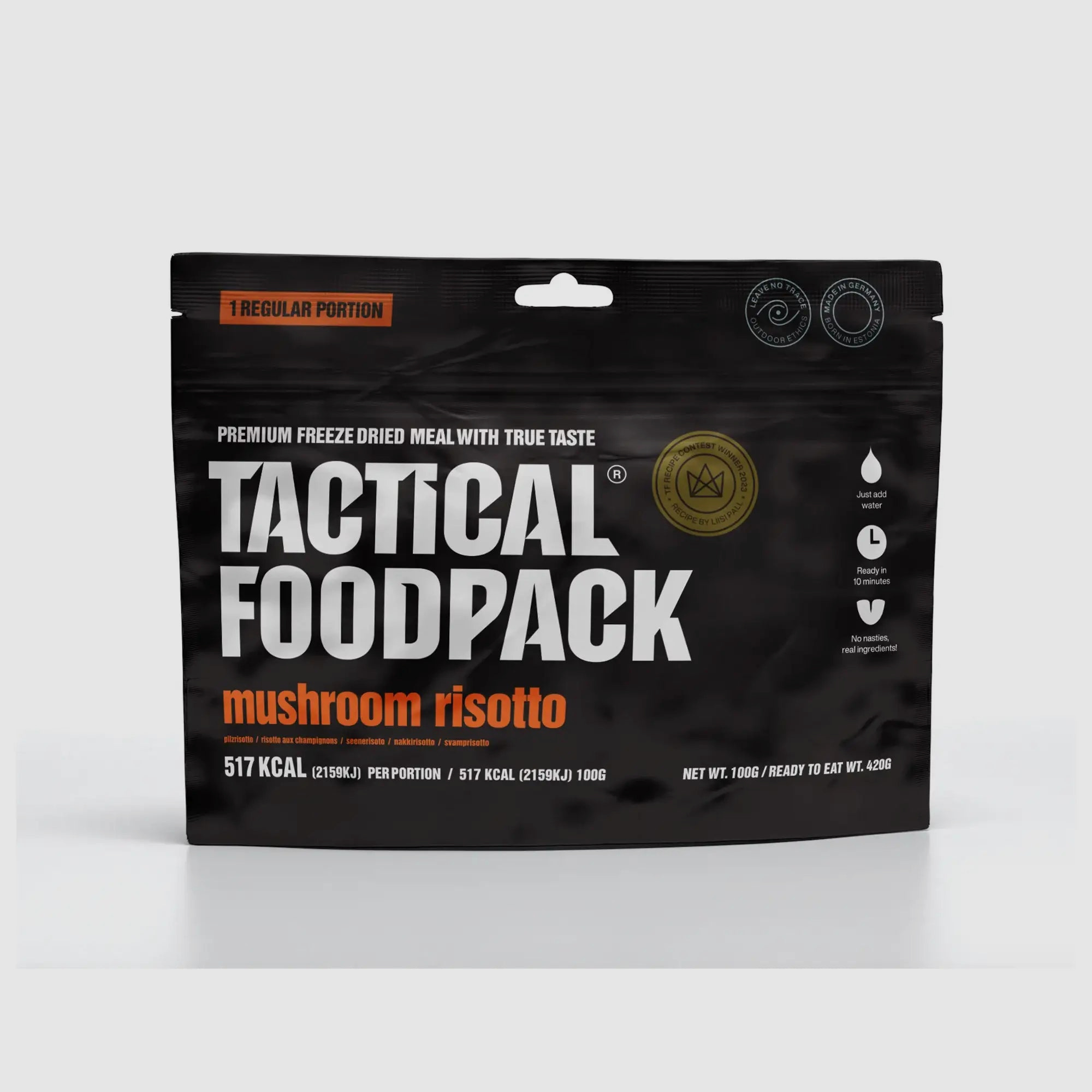 Tactical Foodpack Main Course Mushroom Risotto