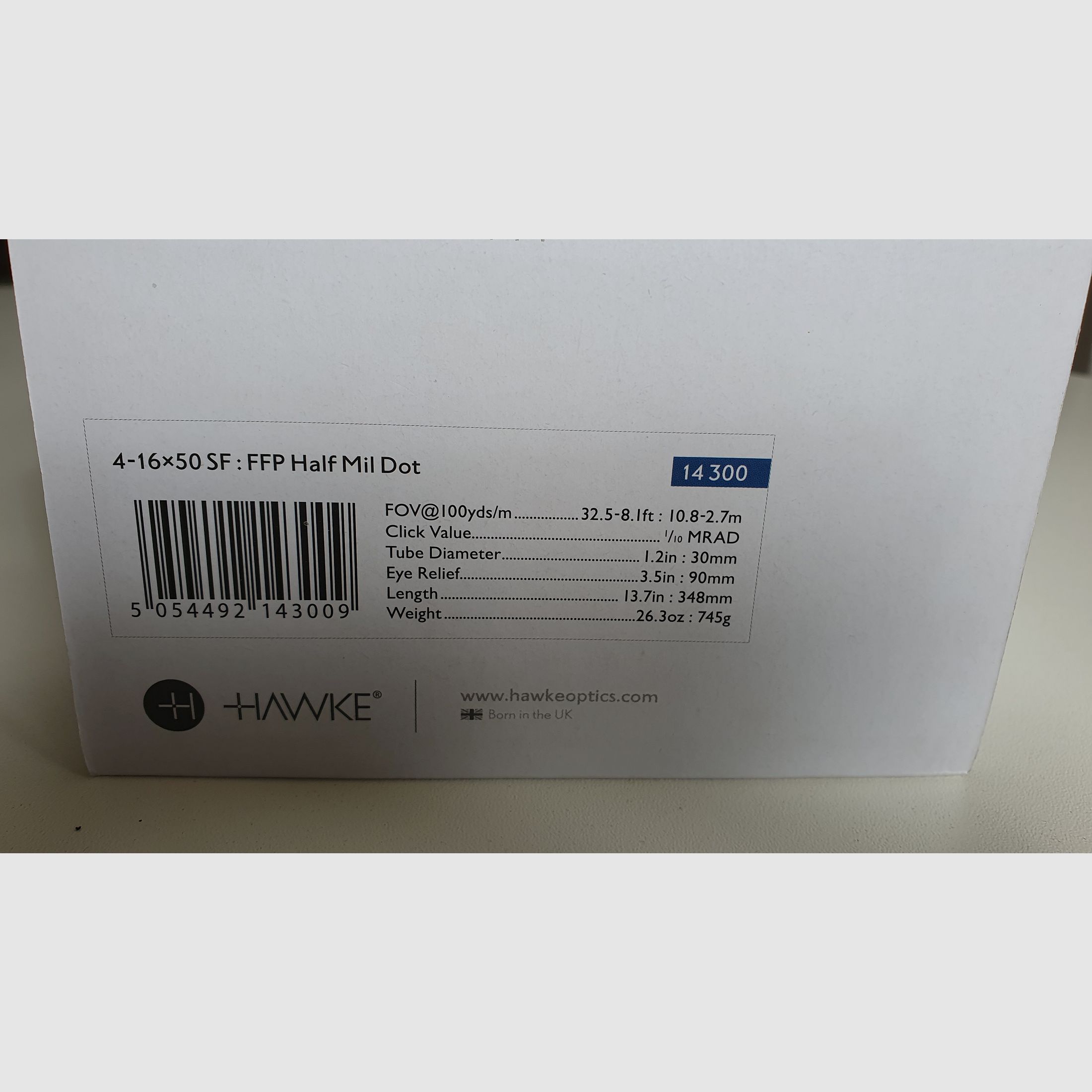 Hawke Vantage 30 WA FFP IR 4-16x50 ( N R: 14 300)