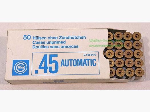 Geco - Fürth Kurzwaffenhülsen