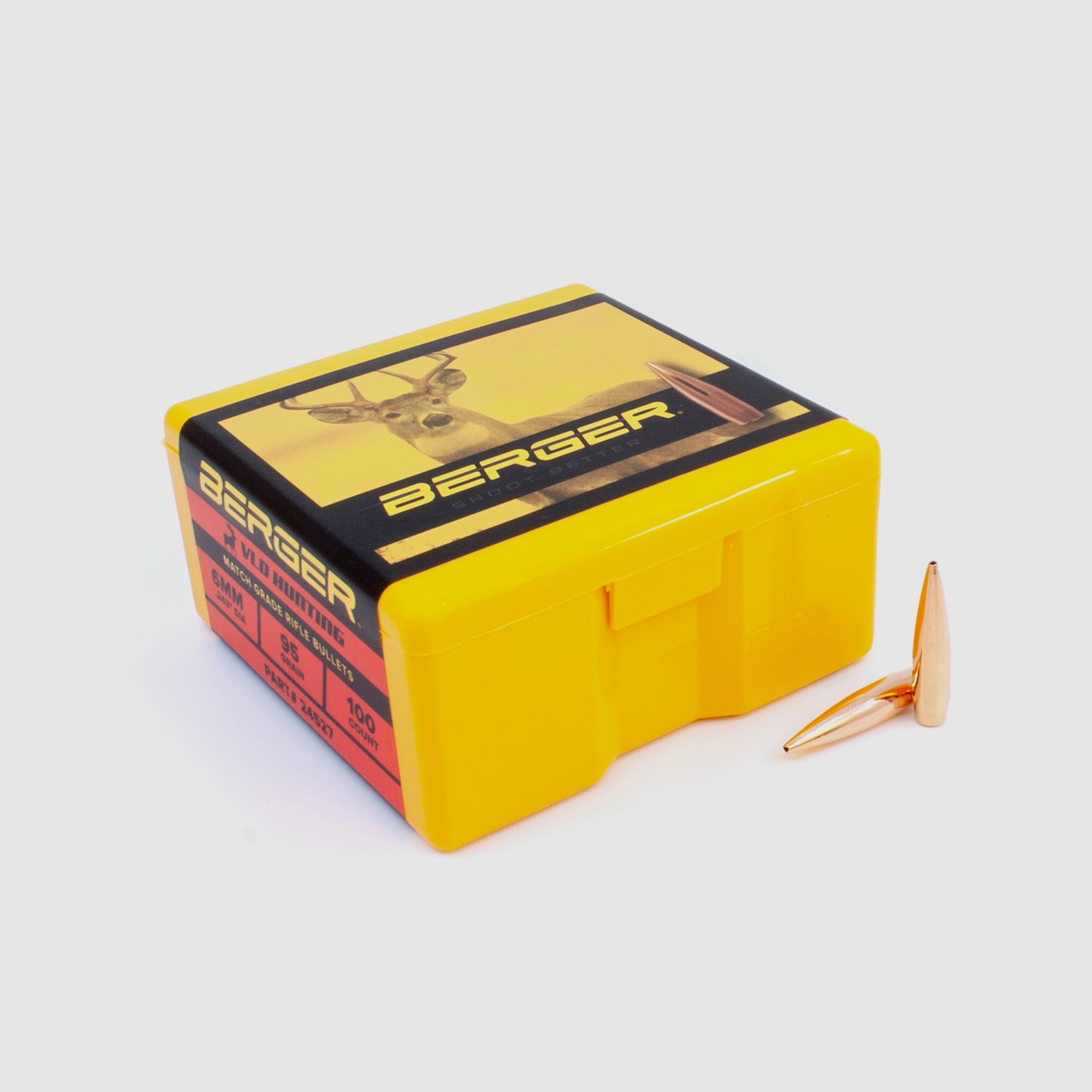 Berger Geschoss 6mm/.243 VLD Hunting 95GR 100 Stück