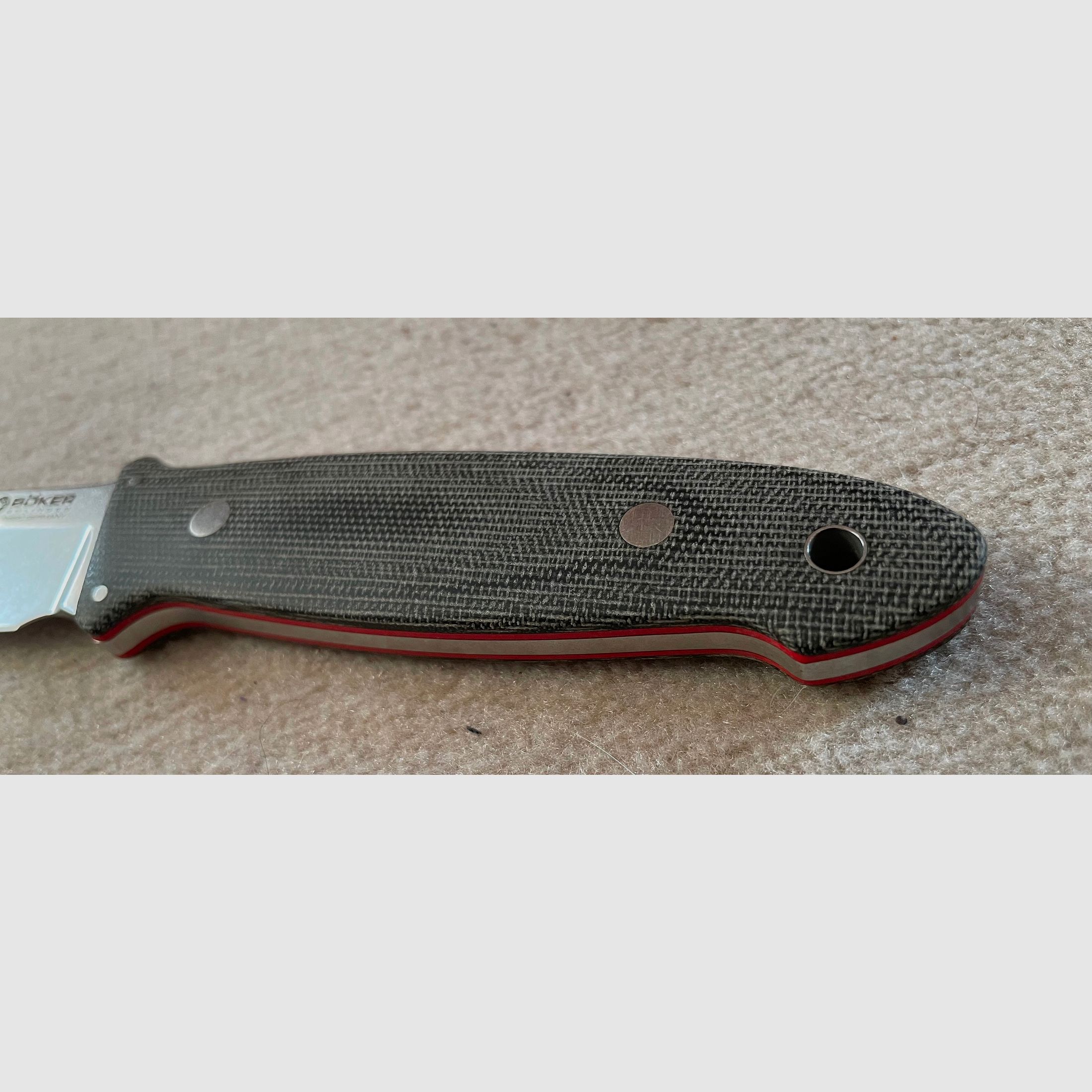 Böker Cub CDC Xpedition N690 - Limited Edition Nummer 001 v. 100 - Lucas Burnley