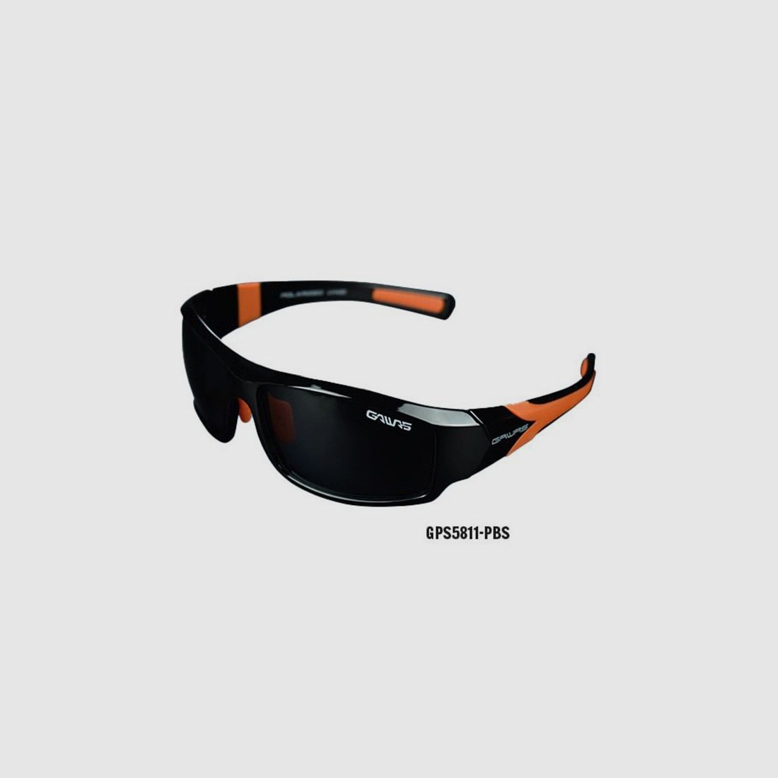 XZOGA POLARISIERTE BRILLEN GAWAS SCHWARZ-ORANGE, Bild 2 von 2