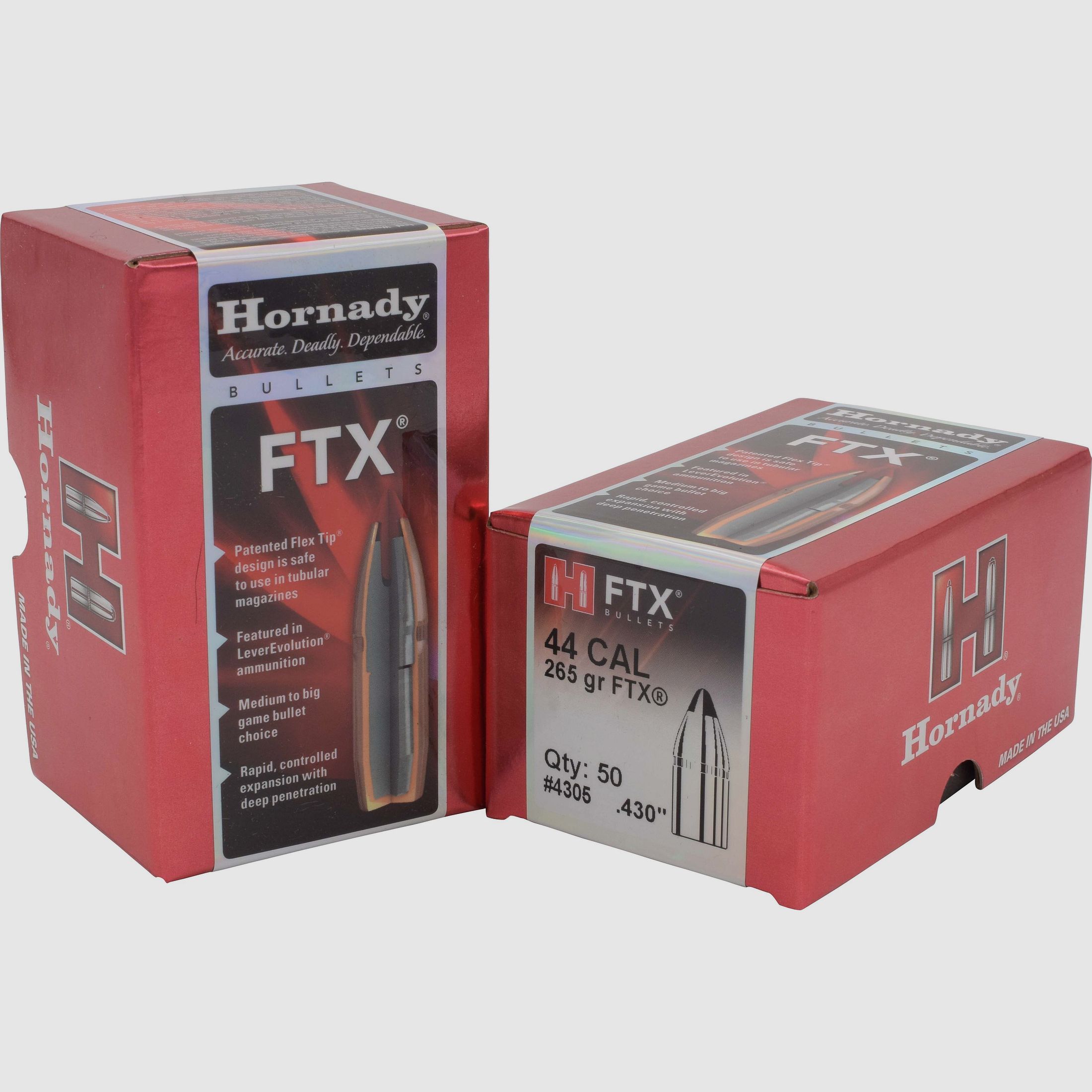 Hornady .444Marlin FTX 265 grain