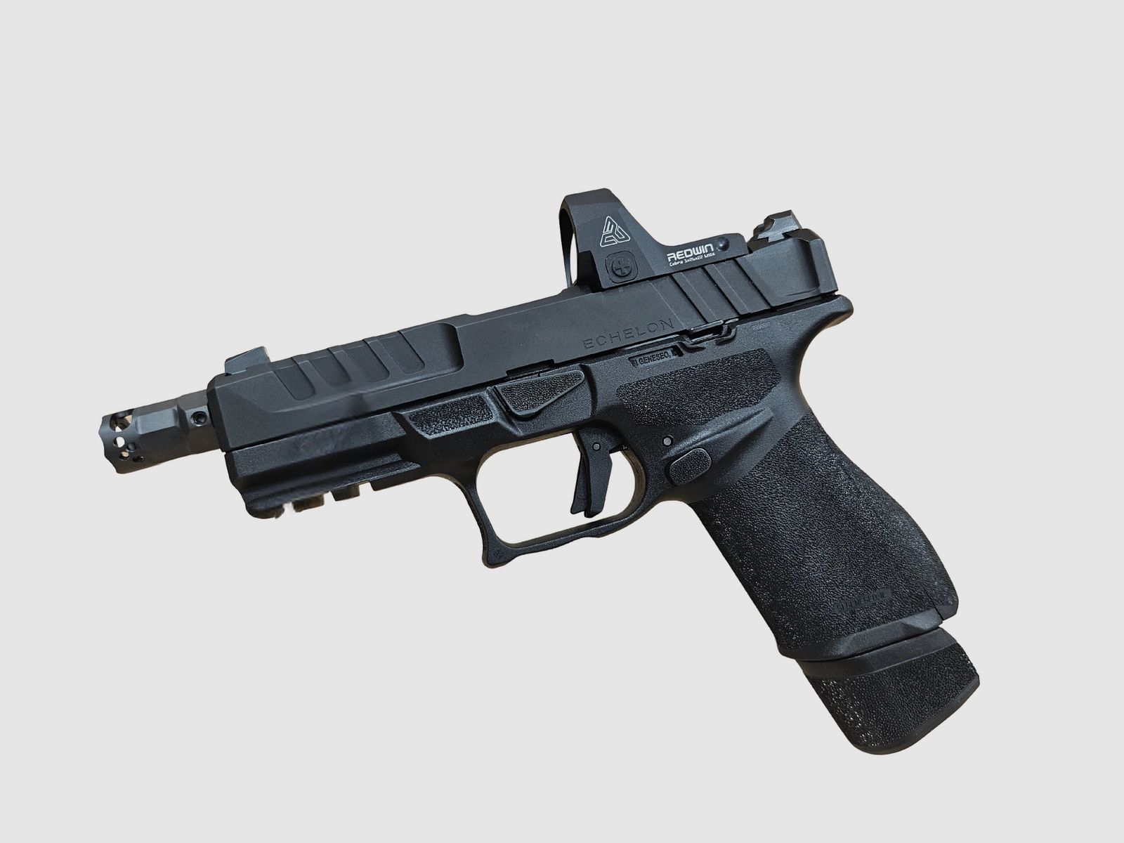 Szop Custom - "Dynamiczny Debiut" - HS Podukt Echelon 4.0 z urządzeniem wylotowym GunFighter, kolimatorem Redwin Cobra oraz 2 magazynkami, zdjęcie 4 z 7