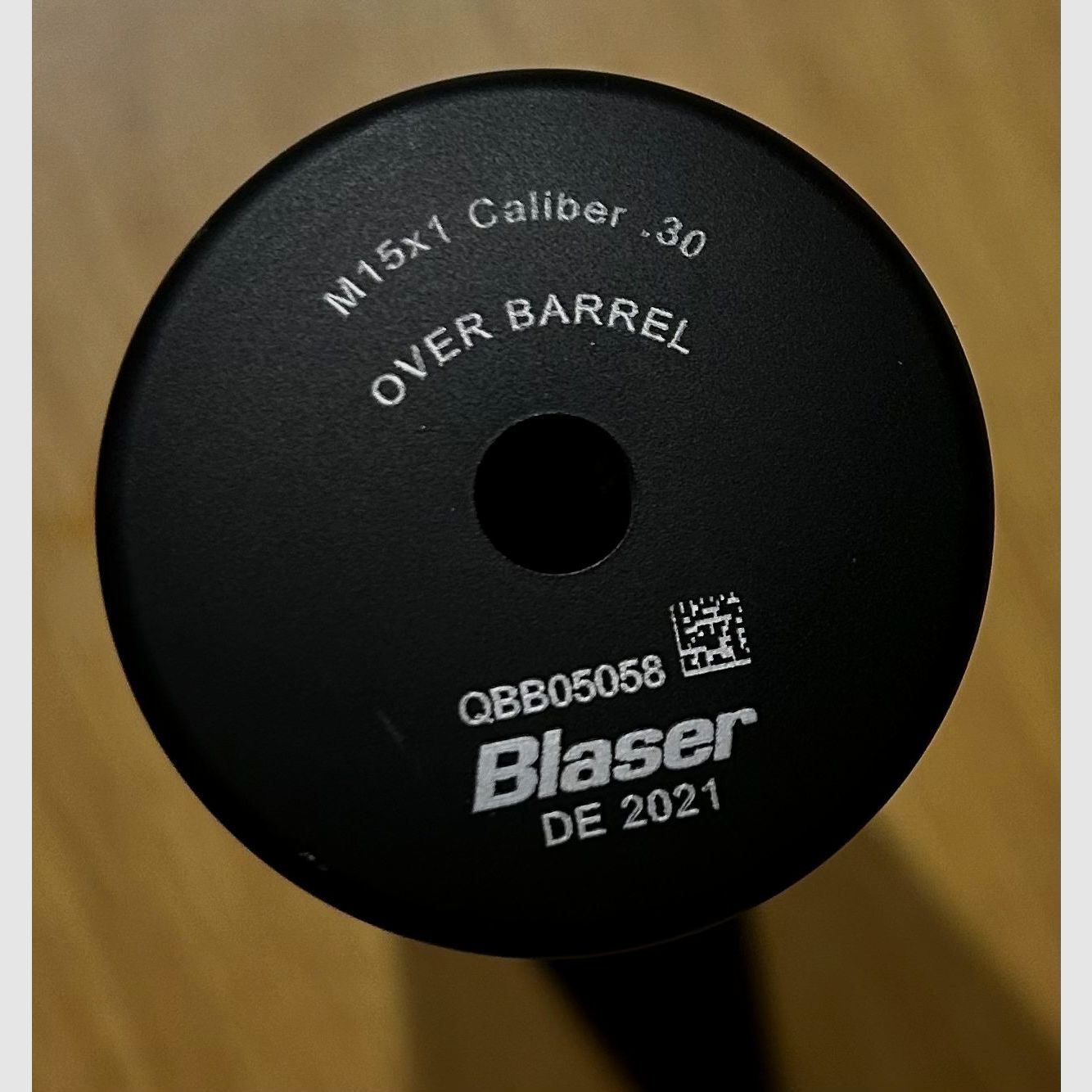 Blaser Over Barrel-Schalldämpfer M15x1 Kaliber .30