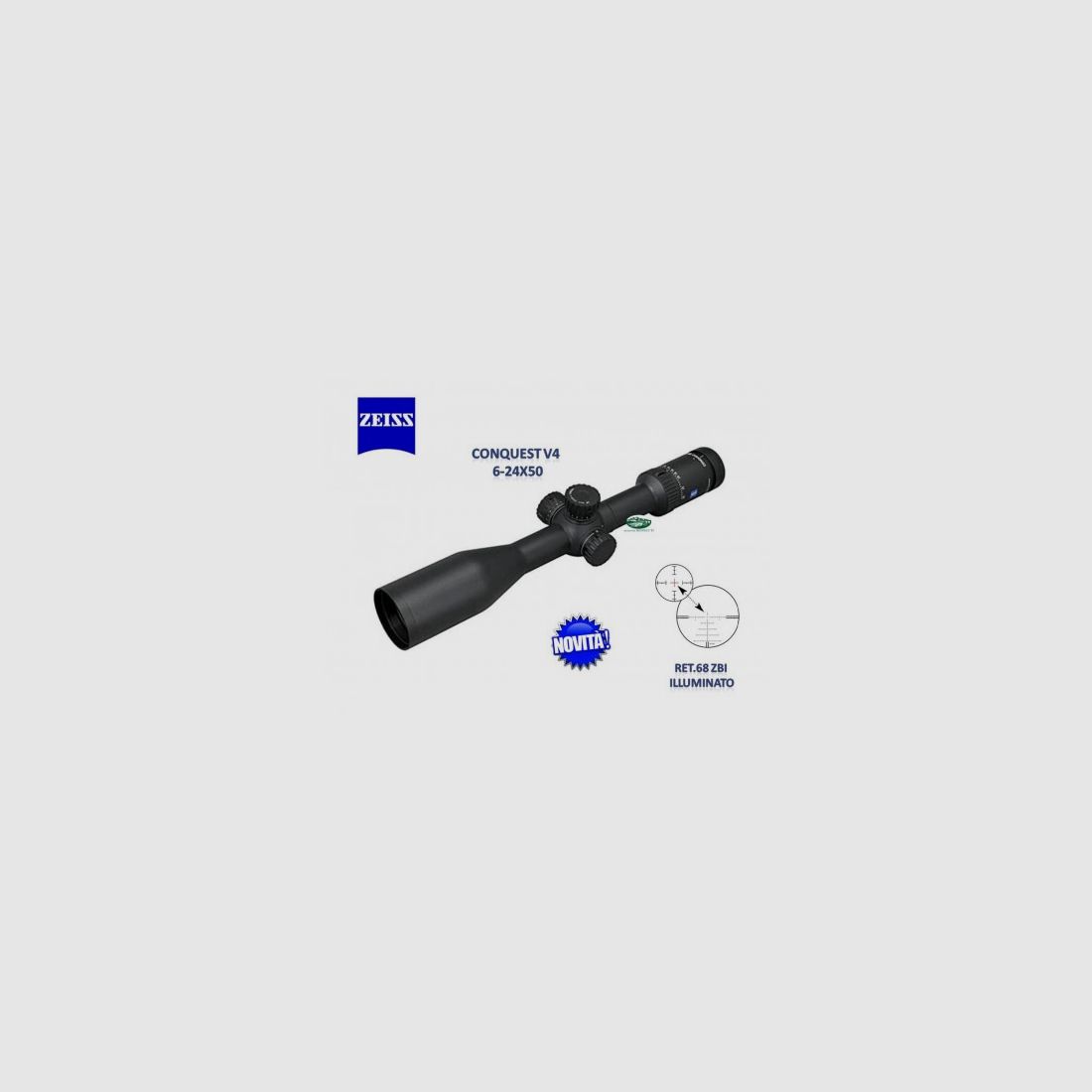 ZEISS CONQUEST V4 6-24x50 ret.68 ZBI Illuminated